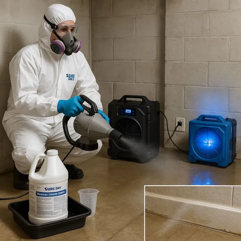 Sanitization and Odor Removal process in Deering, NH