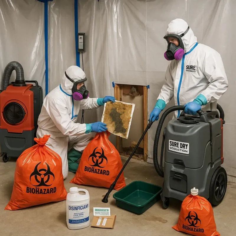 Contaminated Water Handling Protocols process in Deering, NH