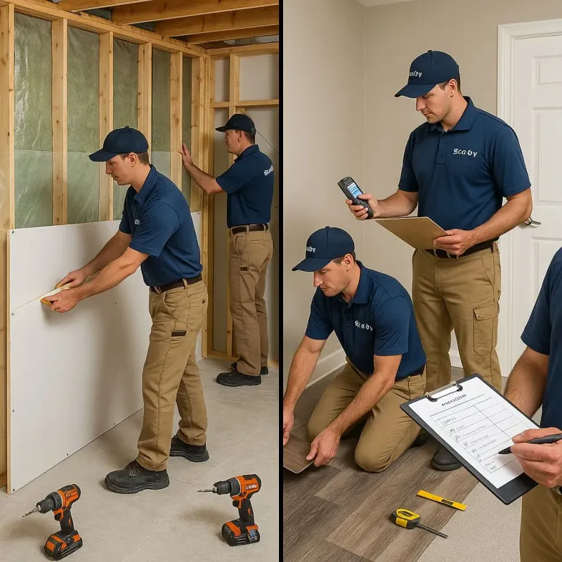 Repairs and Reconstruction process in Deering, NH